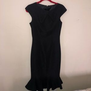 Ted baker black dress size small 2 (4-6 US)